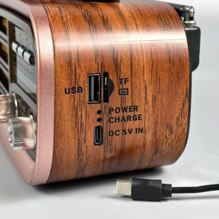 Радиоприемник Golon RX-BT638 (USB+SD) Rose Gold