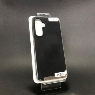 Чехол Samsung A26 Silicon Original FULL №1 Black (4you)