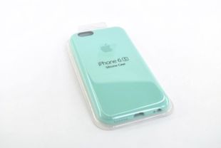 Чехол iPhone 6 /6S Silicon Case original FULL №46 mint gam (4you) "Акционная цена"