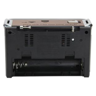 Радиоприемник Golon RX-BT087 (Bluetooth, USB+SD, фонарик) Brown