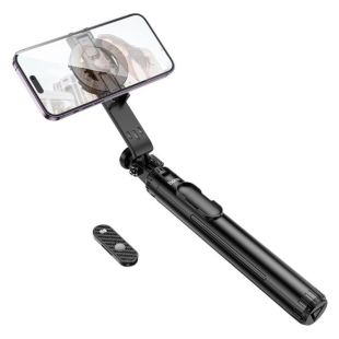 Держатель выдвижной для Selfi Monopod HOCO K25 Black