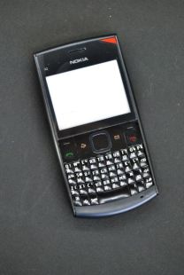 Корпус Nokia X2-01 AAA черный полный с кн.  "Акционная цена"