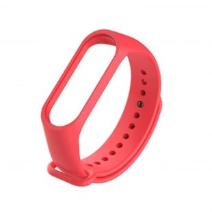 Ремешок на браслет фитнес Xiaomi mi band 3/4 Red