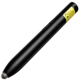 Презентер с лазерной указкой Hoco GM203 (беспроводной USB-приемник 2,4 ГГц, LCD, стилус) Black
