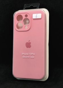 Чехол iPhone 13Pro Silicon Case original FULL Camera №6 light pink (4you)