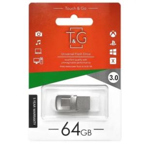 Usb 3.0 64Gb T&G 104 Metal series (Type C)