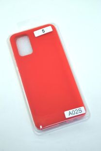 Чехол Samsung A02s/A025 Silicon Original FULL №5 Red (4you) "Акционная цена"