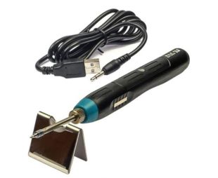 Паяльник USB WEP 947 портативный с подставкой (питание от USB 5V, 9W, t 500 гр C) (М) - Цена Недели!
