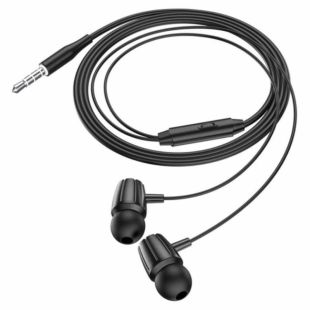 Гарнитура HOCO M88 (микрофон,круглый шнур) Black