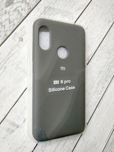 Чехол Xiaomi Redmi Note 6/6Pro Silicon Original FULL №6 cocoa -Акционная Цена! (4you)
