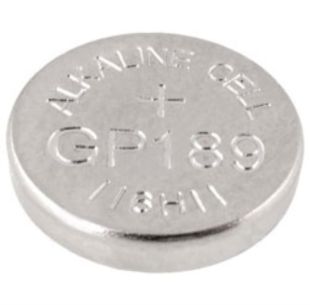 Батарейка GP 189F-2C10 часовая, AG10, LR54 (10шт в блистере) 