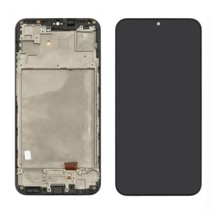 LCD Samsung A155/M156B Galaxy A15(2023)/M15(2024) с черным тачскрин  + корп рамка FULL SIZE OLED (M)
