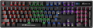 Клавіатура провідна XTRIKE ME GK-980 (USB, з підсвічуванням) Black