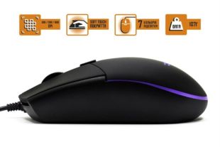 Мышь проводная Frime FMC2205 (игровая) Black