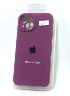 Чехол iPhone 13 Silicon Case original FULL Camera №30 purple (4you)