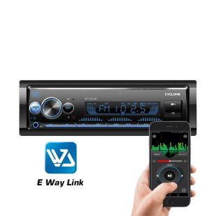 Автомагнітола CYCLONE MP-1024 BA (Micro SD, Bluetooth, FM, USB, 12 міс гарантія)
