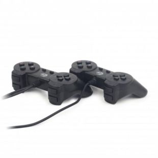 Джойстик игровой Gembird JPD-UB2-01 (комплект 2шт), USB,черный