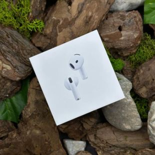 Bluetooth-гарнітура Apple AirPods 4 ANC MXP93CH/A Model A3057 S/N CNQL72WTP2 Logo