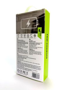 CЗУ 4you A44 (total 28W(10+18), 5A(2+3), Fast Charger QC 3.0, 2USB) black + Type C 3A - НОВИНКА!