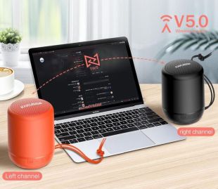Портативна колонка Kakusiga KSC-605 (Bluetooth 5.0, 3Вт) Black