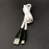 Usb-cable iPhone 5 4you Sula white (2.4A, Silicon)