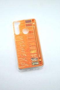 Чехол Xiaomi Redmi Note 8 Silicon Жидкие Блестки (G7) "Акционная цена"