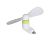 Вентилятор мобільний Lightning White/green (М)