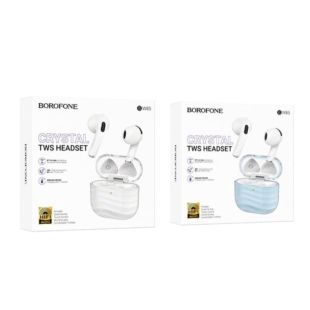 Bluetooth-гарнитура BOROFONE BW85 (Bluetooth 5.4) White