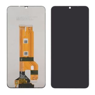 LCD Realme C61/C63 з чорним тачскрином Service Pack (M) 