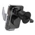 Holder HOCO HW7 Transparent Discovery Edition с беспроводным зарядным Grey
