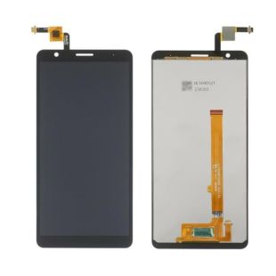 LCD ZTE Blade L210 с чёрным тачскрином Service Pack (M)