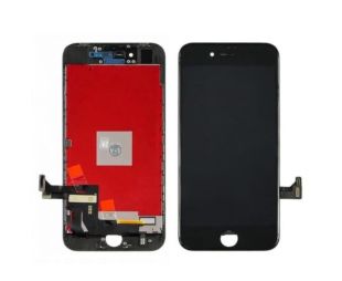 LCD iPhone 8 /SE 2020 с черным тачскрином + дисплейная рамка hc (M) 