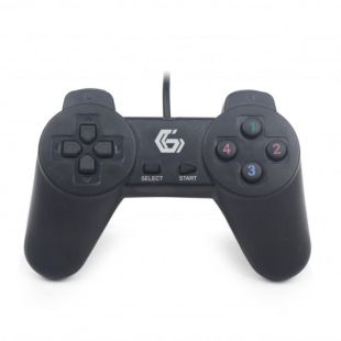 Джойстик игровой Gembird JPD-UB-01 USB,черный