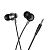 Гарнитура HOCO M119 Mia (микрофон,круглый шнур) Black