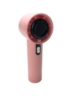 Вентилятор ручной SKR-F638 (LED, индикатор заряда, Type-C) Pink