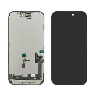 LCD iPhone 15 с чёрным тачскрином + дисплейная рамка 60Hz DD-OLED (M) 