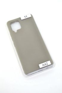 Чехол Samsung A42 5G Silicon Original FULL №11 Dark olive (4you) "Акционная цена"