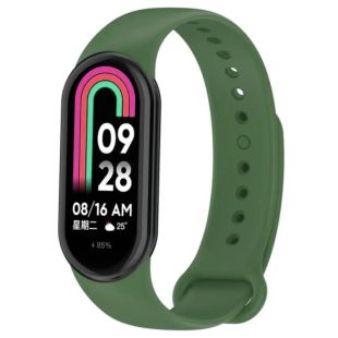 Ремешок на браслет фитнес Xiaomi mi band 8/9 Хаки светлый