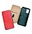 Flip Cover for Xiaomi Redmi Note 12 5G DDU Premium Red (PU Кожа) (4you)
