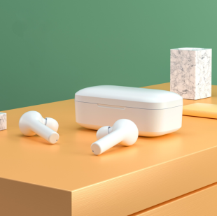 Bluetooth-гарнітура 4you FRIEND white (сенсор, v5.0 TWS, РРЦ 845грн) - СМАЧНА ЦІНА!