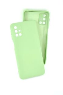 Чехол Samsung M31s/M317f Silicon Soft Touch Light green "Акционная цена"