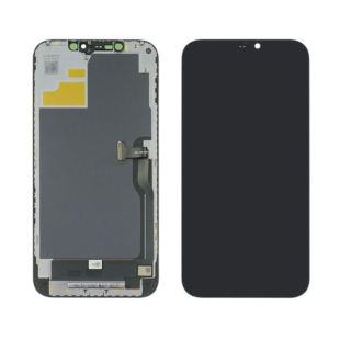 LCD iPhone 12 Pro Max з чорним тачскрином + дисплейна рамка JCID-OLED (без помилки (M)) 
