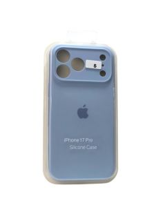 Чохол iPhone 17Pro Silicon Case original FULL Camera №5 powder blue (4you)