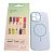 Чехол iPhone 16ProMax Silicon BEATS with MagSafe №1 light blue