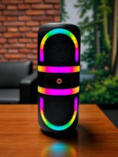 Портативна колонка MS-2048BT (USB+SD+Bluetooth+FM+LED) Black