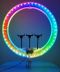 Кольцевая лампа LED LJJ-45 45см 18" RGB (с пультом, три держателя)
