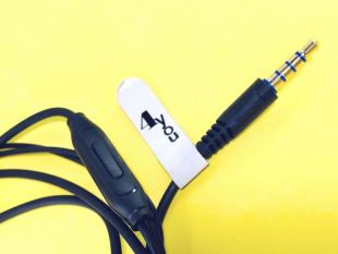 Гарнітура 4you TAURUS (EarPods design) black (від10шт - 10%) + Спец Ціна