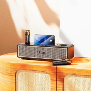 Портативная колонка HOCO BS63 (Bluetooth 5.2) Black