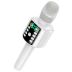 Микрофон-караоке беспроводной HOCO L24 "Shine" (Bluetooth 5.0, USB слот, 1-динамик) White