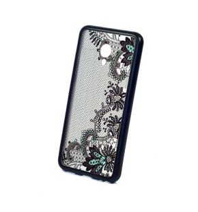Чохол Xiaomi Redmi 4 Pro Silicon Guipure №16 Black "Акційна ціна"